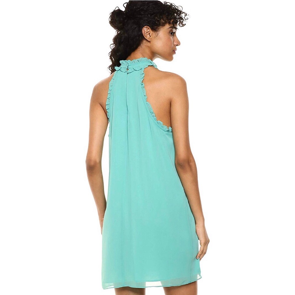 BCBGeneration High Neck Ruffled Dress - Picture 2 of 3